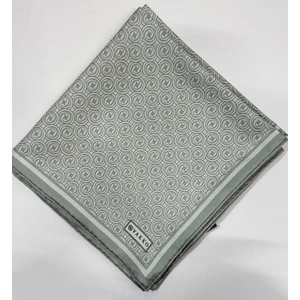 Tivil Monogram Ipek Eşarp 41408-Açık yeşil