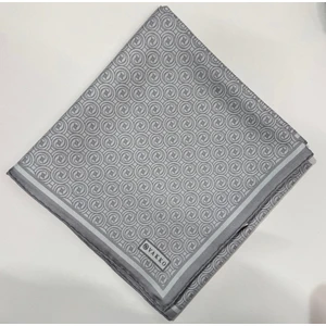 Tivil Monogram Ipek Eşarp 41408-GÜMÜŞ