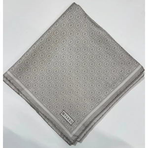 Tivil Monogram Ipek Eşarp 41408-Açık Haki