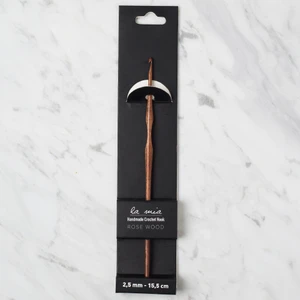 La Mia Rosewood 2.5 mm 15.5 cm Ahşap Yün Tığ