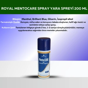 Royal İlaç Mentocare Yara Spreyi 200 ml
