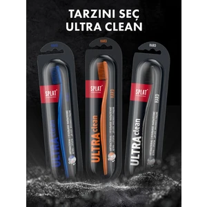 Ultra Clean Kömür Mikro Partikül Kaplamalı Hard Diş Fırçası