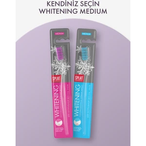 Whitening Doğal Beyazlık İçin Medium Diş Fırçası x 2 Adet