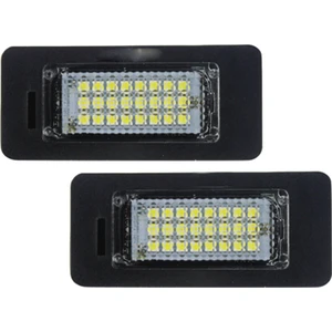 Bmw 1 3 5 Serisi E82 E90 E91 E60 X5 E70 X6 E71 Için 63267165646 63267193293 LED Araba Arka Plaka Lambası (Yurt Dışından)