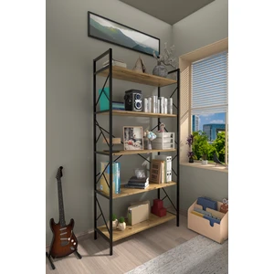 Dizayn Motion 5 Raf Dekoratif 180  cm  Kitaplık