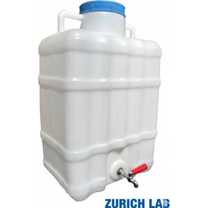 Musluklu Polipropilen Bidon 18 Litre - Dayanıklı Bidon - Zurih Lab & Zürih Ticaret