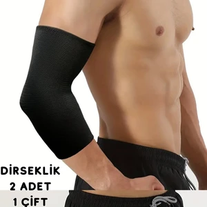 Rutbil Sports Desdeksiz Dirseklik-Fitness-Gym-Koşu-Futbol-Basketbol-Voleybol-Koşu-Boks 1 Çift Dirseklik
