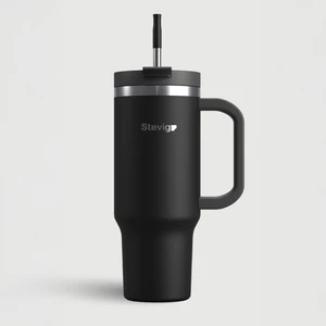 2 Moods Tuck-In Tumbler Sızdırmaz Çelik Termos 900 ml Black ST-236
