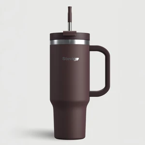 2 Moods Tuck-In Tumbler Sızdırmaz Çelik Termos 900 ml Chocolate Plum ST-238