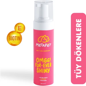 Tüy Döken Kedilere Özel Kuru Bakım Şampuanı, E Vitamini Ve Doğal Yağlar, Döküm Önleyici