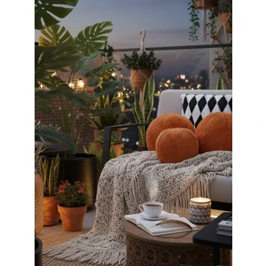 3' Lü Top Kırlent / Yastık 2 Büyük Kremit/ 1 Küçük Kremit( 42CM / 25CM)