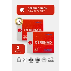 Cerenad Nadh Içeren Dil Altı Tablet Takviye Edici Gıda 2'li