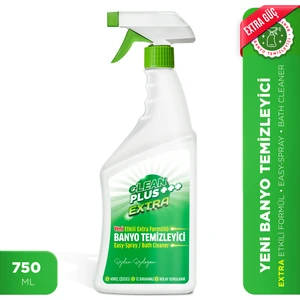 Clean Plus+ Extra Kireç Çözücü Ultra Güçlü Banyo Temizleyici 750 ml