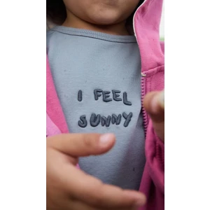 Nakışlı Sweatshırt 1-7 Yaş Mint Yeşil