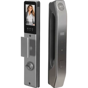 Tuya Akıllı Kapı Kilidi - Yüz Tanıma - Parmak Izi - Wifi - Parola - Ak3+ Model (Yeni Versiyon