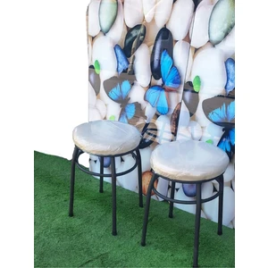 2'li Tabure Statık Ayaklı