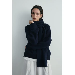 Suud Collection Lacivert Bella Oversize Kazak