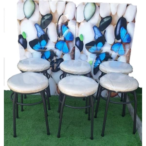 6'lı Tabure Statik Ayaklı