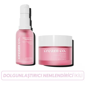Cream Co. Canlandırıcı Dolgunlaştırıcı Nemlendirici İkili