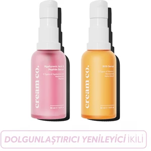 Cream Co. Nemlendirici Dolgunlaştırıcı Leke Karşıtı Yenileyici Canlandırıcı Onarıcı Ikili