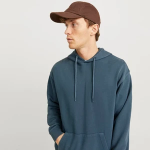 Jack & Jones Erkek Kapüsonlu Düz Renk Sweatshirt- Charge