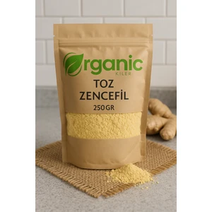 Toz Zencefil %100 Taze Öğütülmüş 250GR ( Zingiber Officinale ) Katkısız - Yeni Mahsul