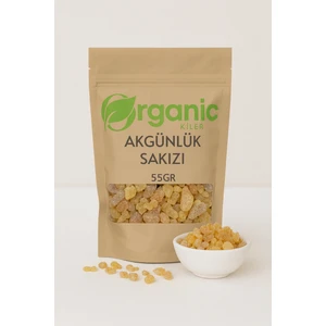 Doğal Akgünlük Sakızı - %100 Doğal Reçine - Günlük Sakızı, Taze & Yeni Mahsül 55GR