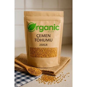 Çemen Otu Tohumu 250GR Mide Dostu , Organik Çemen Tohumu , Yeni Mahsül Tane Çemen