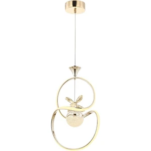 Eray Aydınlatma 1921-1 Gold Kristal Taşlı LED Avize