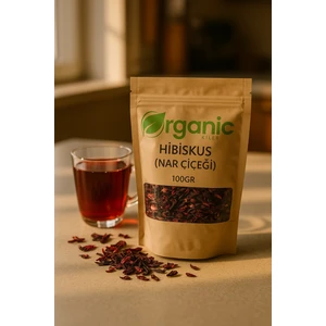 Organic Kiler Hibiskus Çayı 100GR Kurutulmuş & Elenmiş Yeni Mahsül