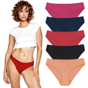 Yohannes Club Yohannes club, kadın, pamuklu Basic Külot, 5'li, Karışık Renkli