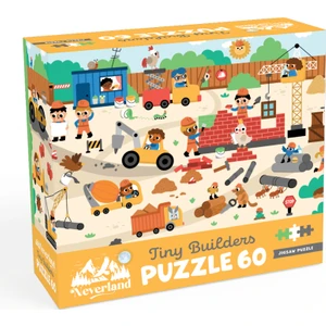 60 Parça Çocuk Puzzle - Tıny Buılders (Minik Inşaatçılar)