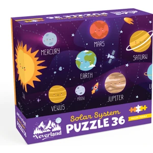 36 Parça Çocuk - Solar System (Güneş Sistemi)