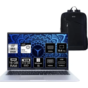 Vivobook 15 X1502VA-BQ1307 Intel Core I5 13420H 16GB Ram 512GB SSD Windows 11 Fullhd 15.6" Taşınabilir Bilgisayar + Boz Çanta