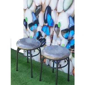 2'li Tabure Statık Ayaklı