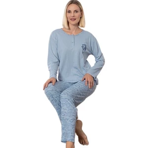 Serena Notte  Kışlık Kadın Pijama Takımı Yumuşak Interlok Kumaş M/2xl