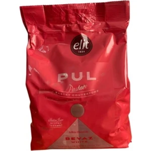 Pastacı Beyaz Pul Çikolata 1 kg (Glutensiz)