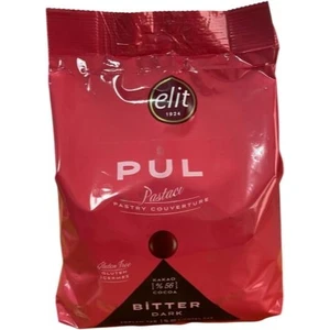 Pastacı Bitter Pul Çikolata 1 kg (Glutensiz)