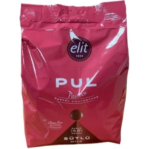 Pastacı Sütlü Pul Çikolata 1 kg (Glutensiz)