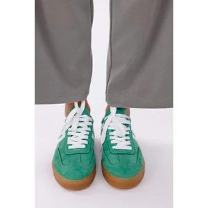 Raseal Shoes Kadın Sneaker Bağcıklı Düz Ortopedik Taban Günlük Rahat Spor Ayakkabı