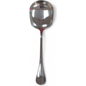 21 cm Metal Servis Kaşığı - Pasta, Kek ve Tatlı Servis Aparatı