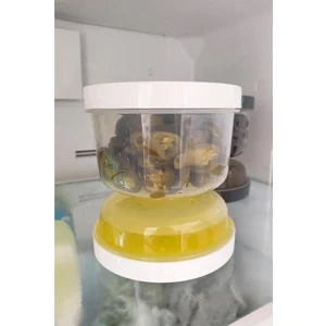 Mena Rise 1 Adet Kum Saati Süzgeçli Turşuluk ve Zeytinlik Saklama Kabı – 02 1391