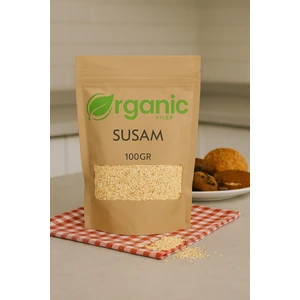 Susam 100GR Doğal & Katkısız | Orta Kavrulmuş | Vegan & Glutensiz | Pasta & Hamur Işi Için Uygun