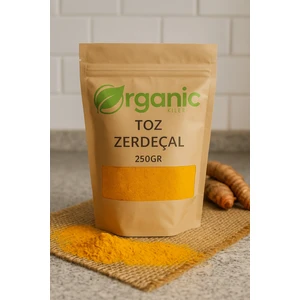 Doğal Toz Zerdeçal Taze Öğütülmüş 250GR (Curcuma Longa) Katkısız - Yeni Mahsül