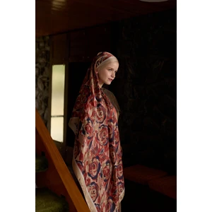 Winter Bloom Hint Ipek Şal 5014