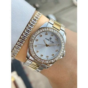 Daniel Klein Altın Gümüş Renk Kadın Kol Saati ve Bileklik