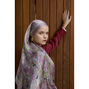 Winter Bloom Hint Ipek Şal 5014
