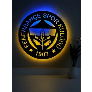 LED Işıklı Fenerbahçe Taraftar Tablo