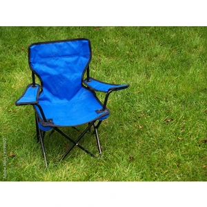 King Katlanır Çocuk Kamp Sandalyesi Açık Mavi