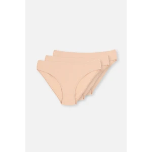 Kadın Pamuklu 3'lü Klasik Slip Külot 5114KC